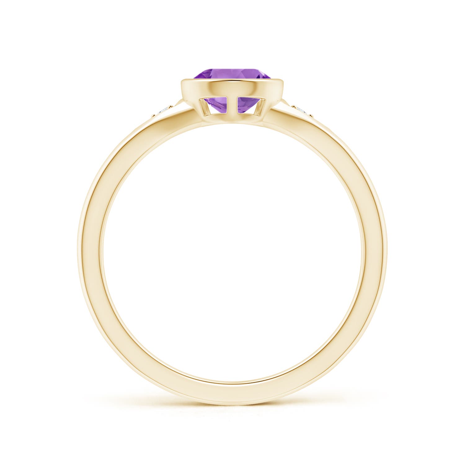 AA - Amethyst / 1.02 CT / 14 KT Yellow Gold