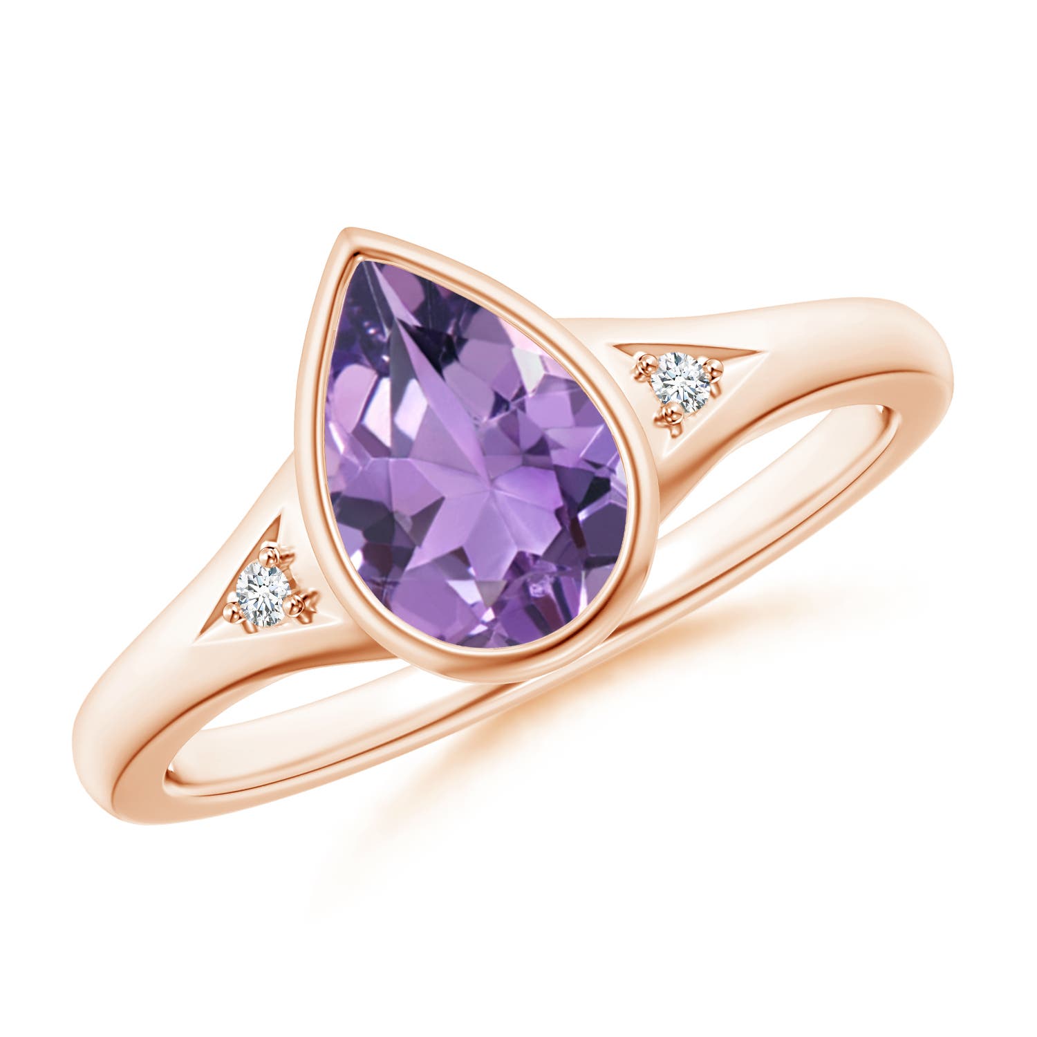 A - Amethyst / 1.07 CT / 14 KT Rose Gold