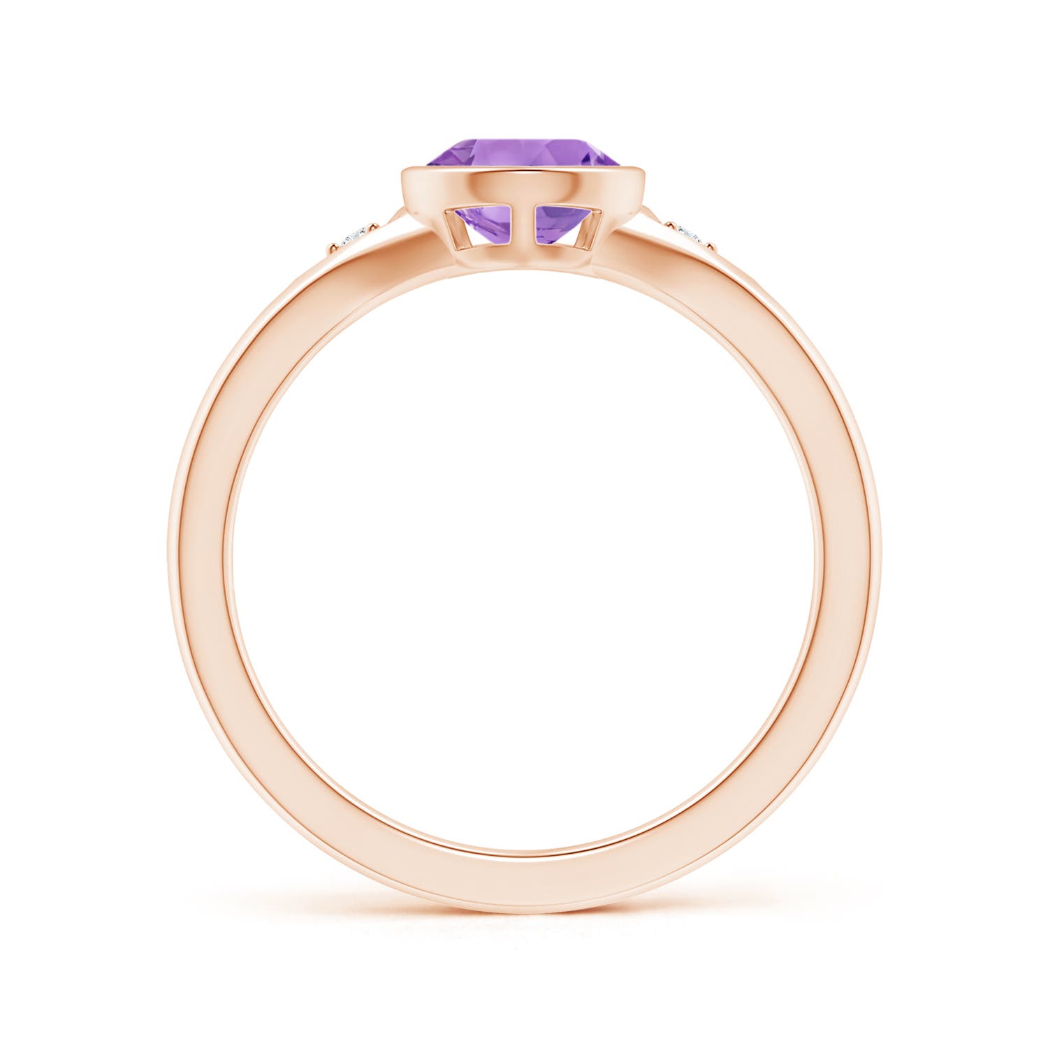 A - Amethyst / 1.07 CT / 14 KT Rose Gold