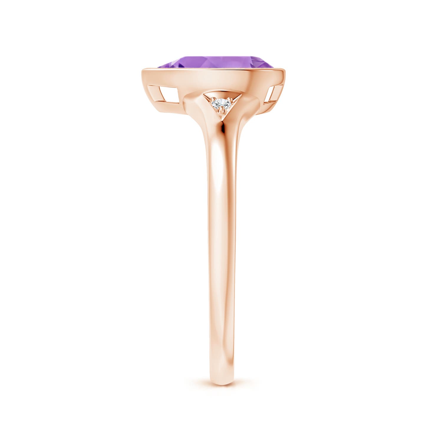 A - Amethyst / 1.07 CT / 14 KT Rose Gold