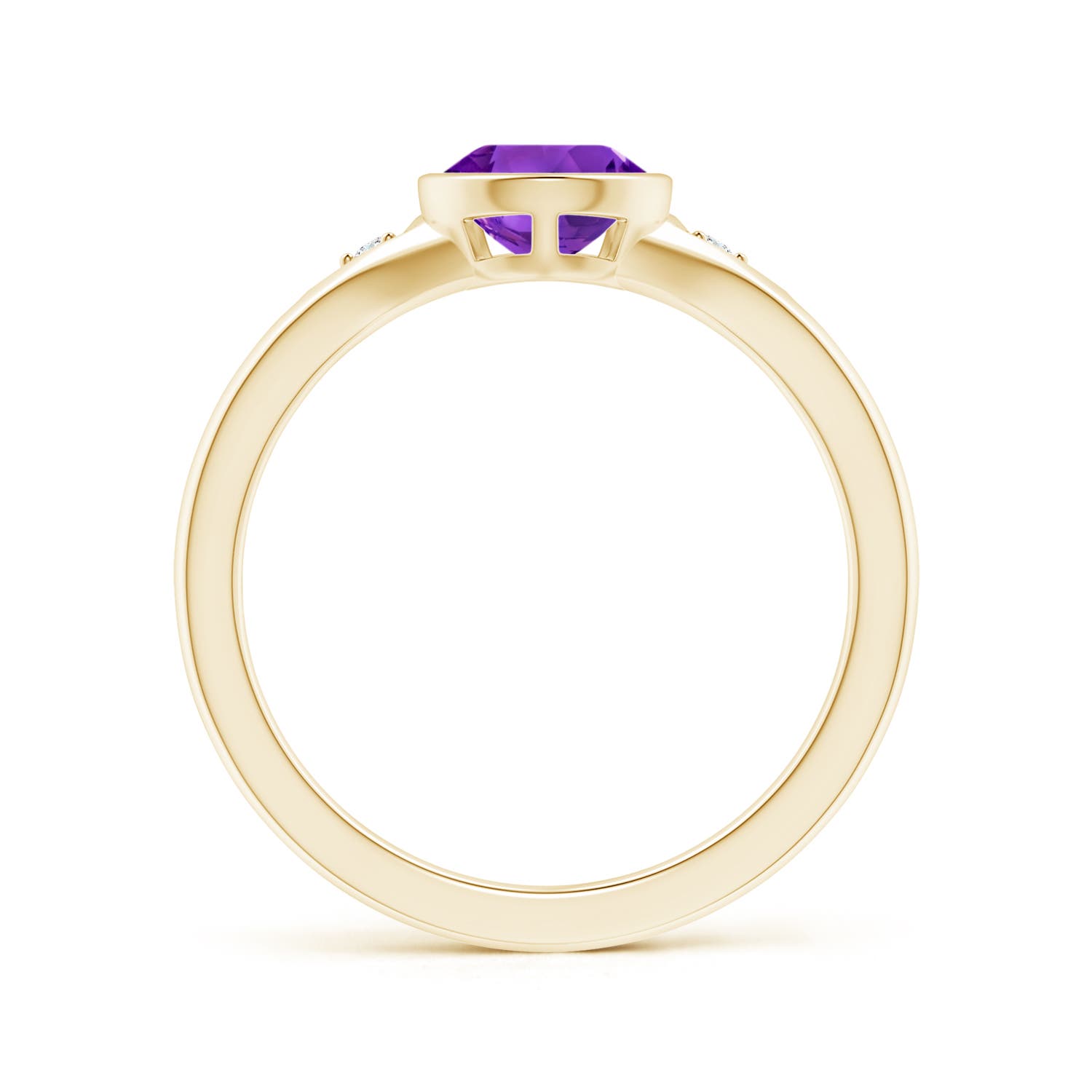 AAAA - Amethyst / 1.07 CT / 14 KT Yellow Gold