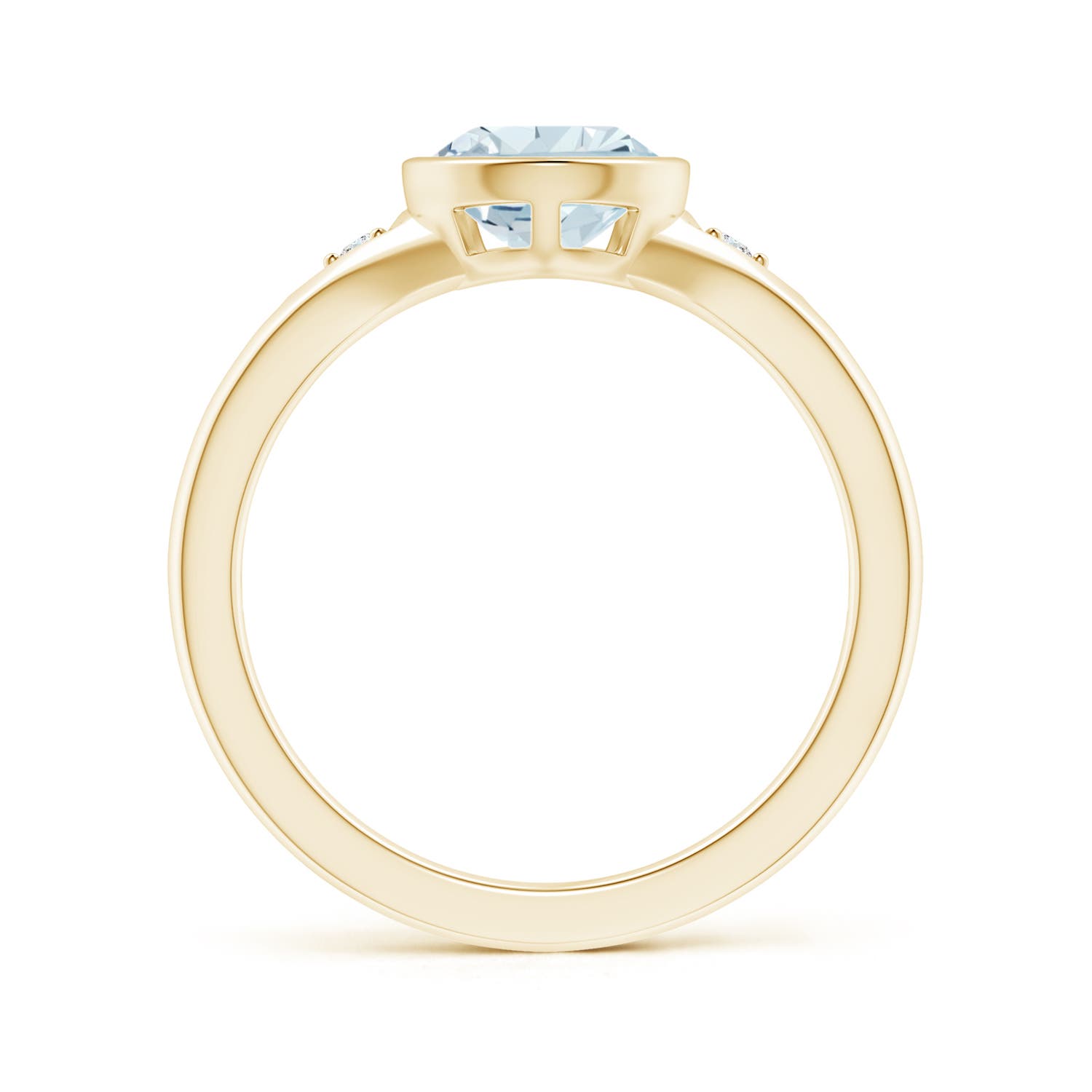 A - Aquamarine / 1.62 CT / 14 KT Yellow Gold