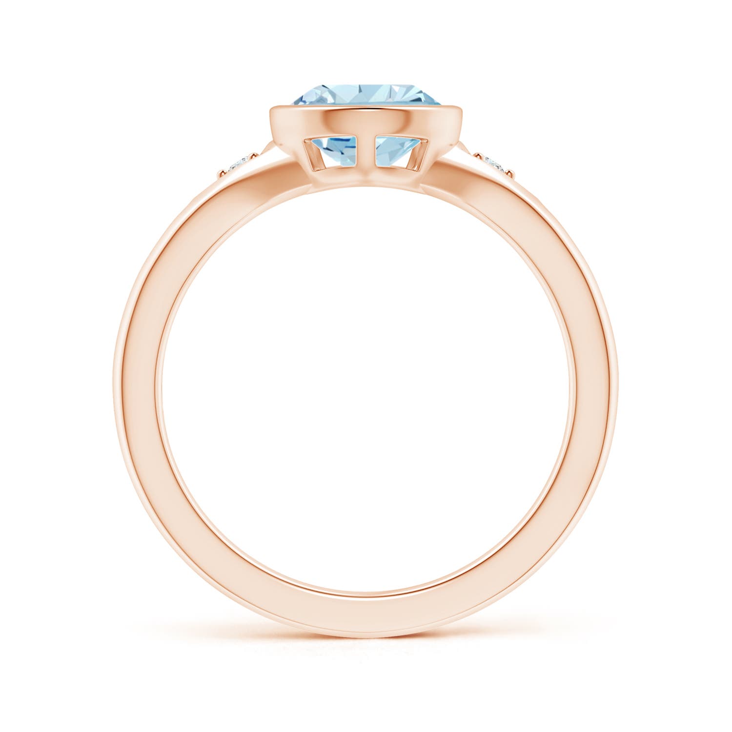 AA - Aquamarine / 1.62 CT / 14 KT Rose Gold