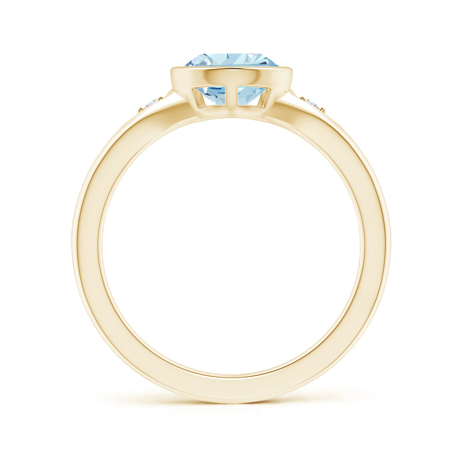 AA - Aquamarine / 1.62 CT / 14 KT Yellow Gold