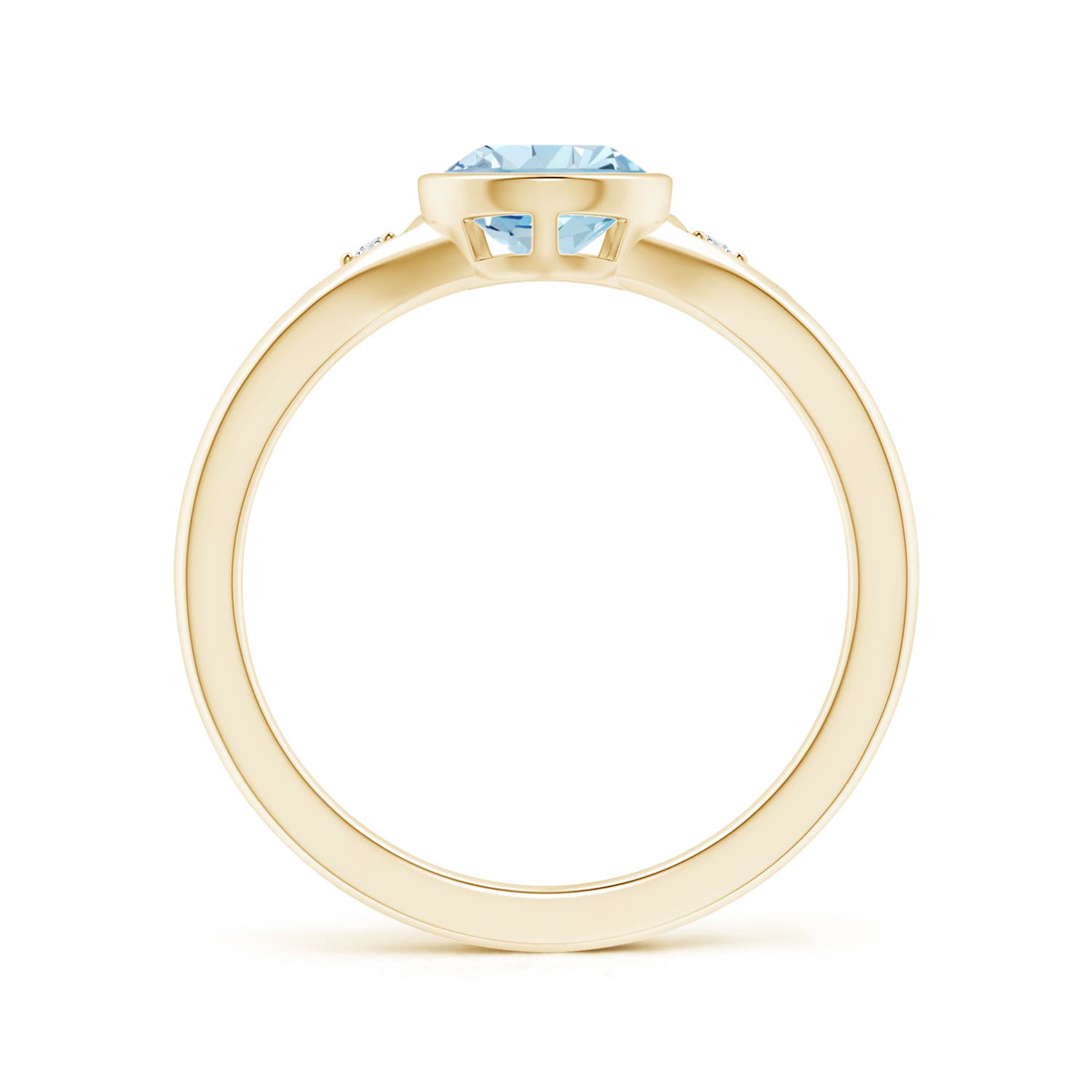 AA - Aquamarine / 1.14 CT / 14 KT Yellow Gold