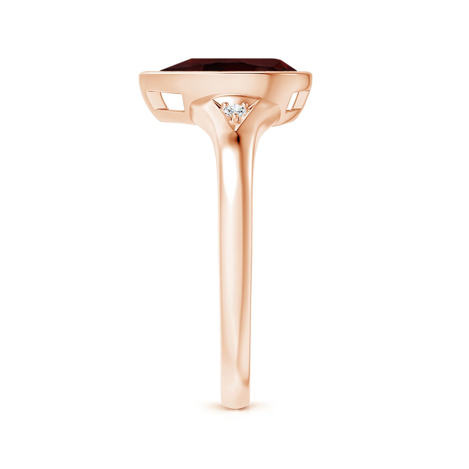 A - Garnet / 2.12 CT / 14 KT Rose Gold