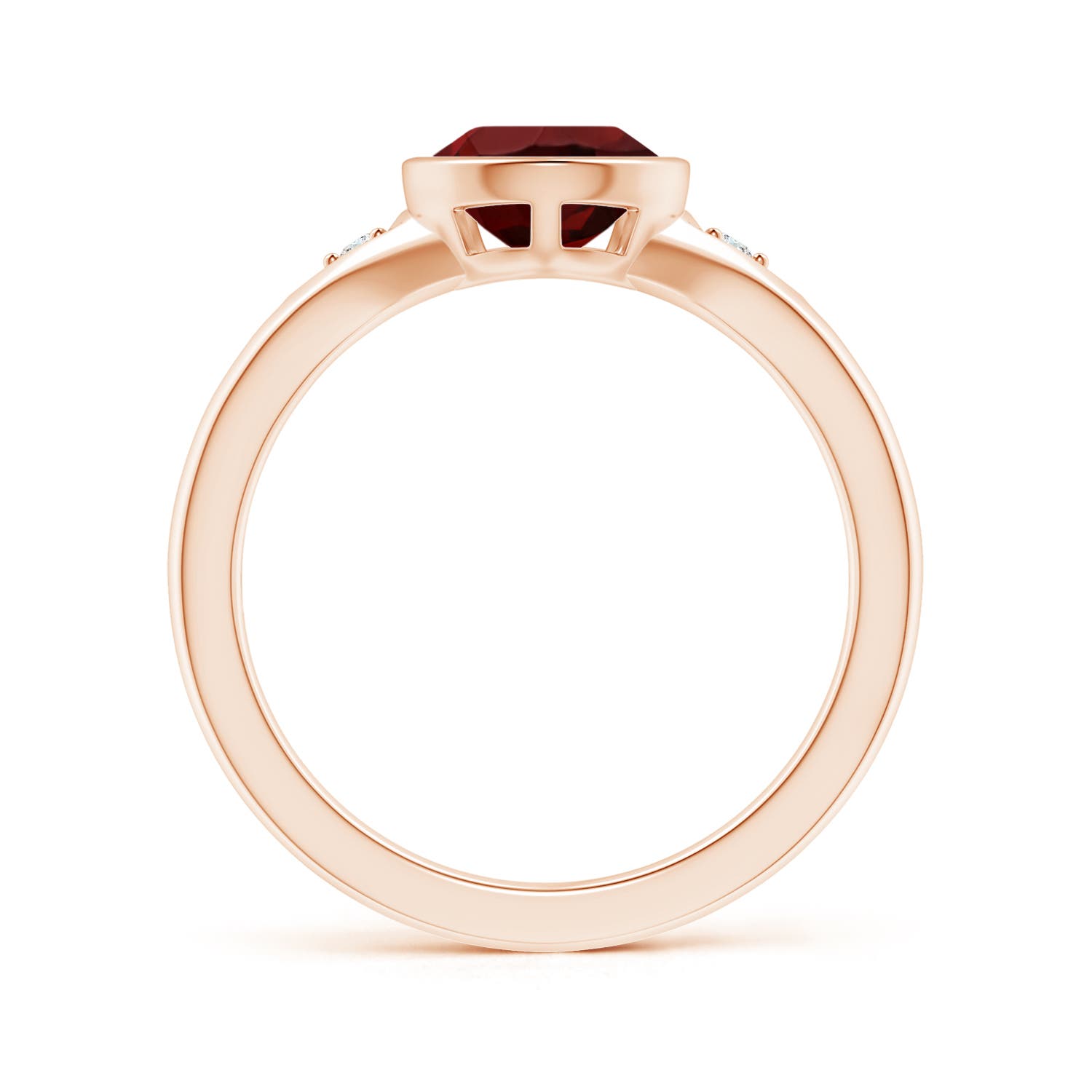 AAA - Garnet / 2.12 CT / 14 KT Rose Gold