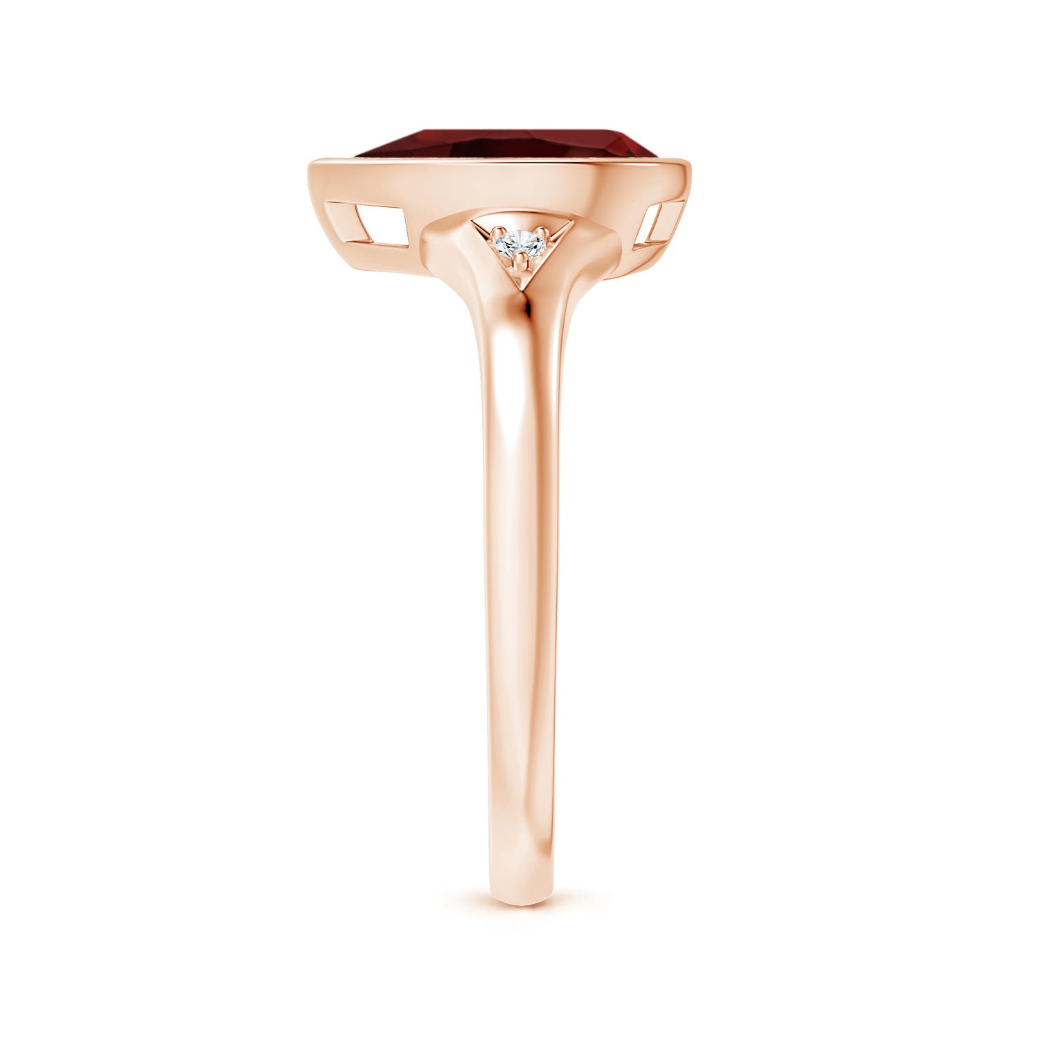 AAA - Garnet / 2.12 CT / 14 KT Rose Gold