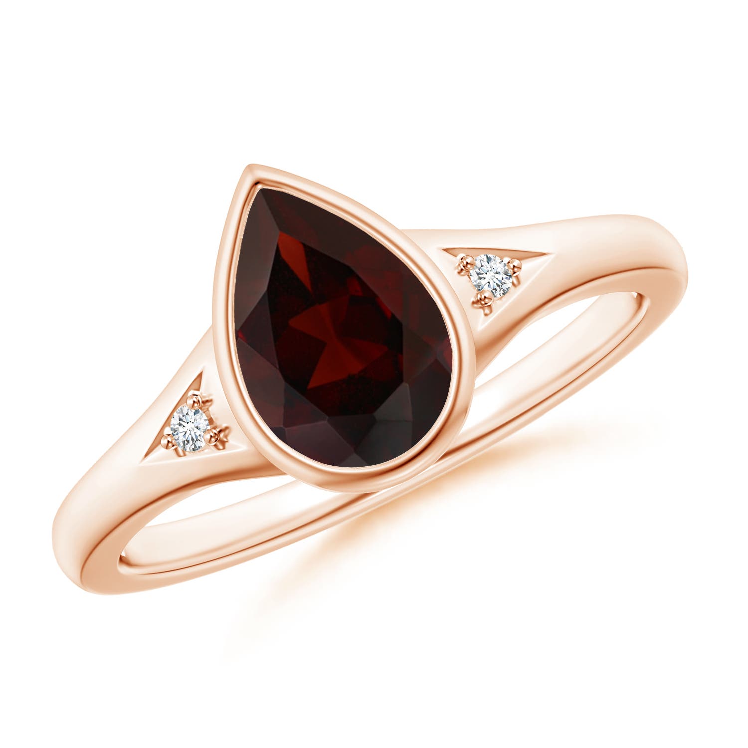 A - Garnet / 1.52 CT / 14 KT Rose Gold