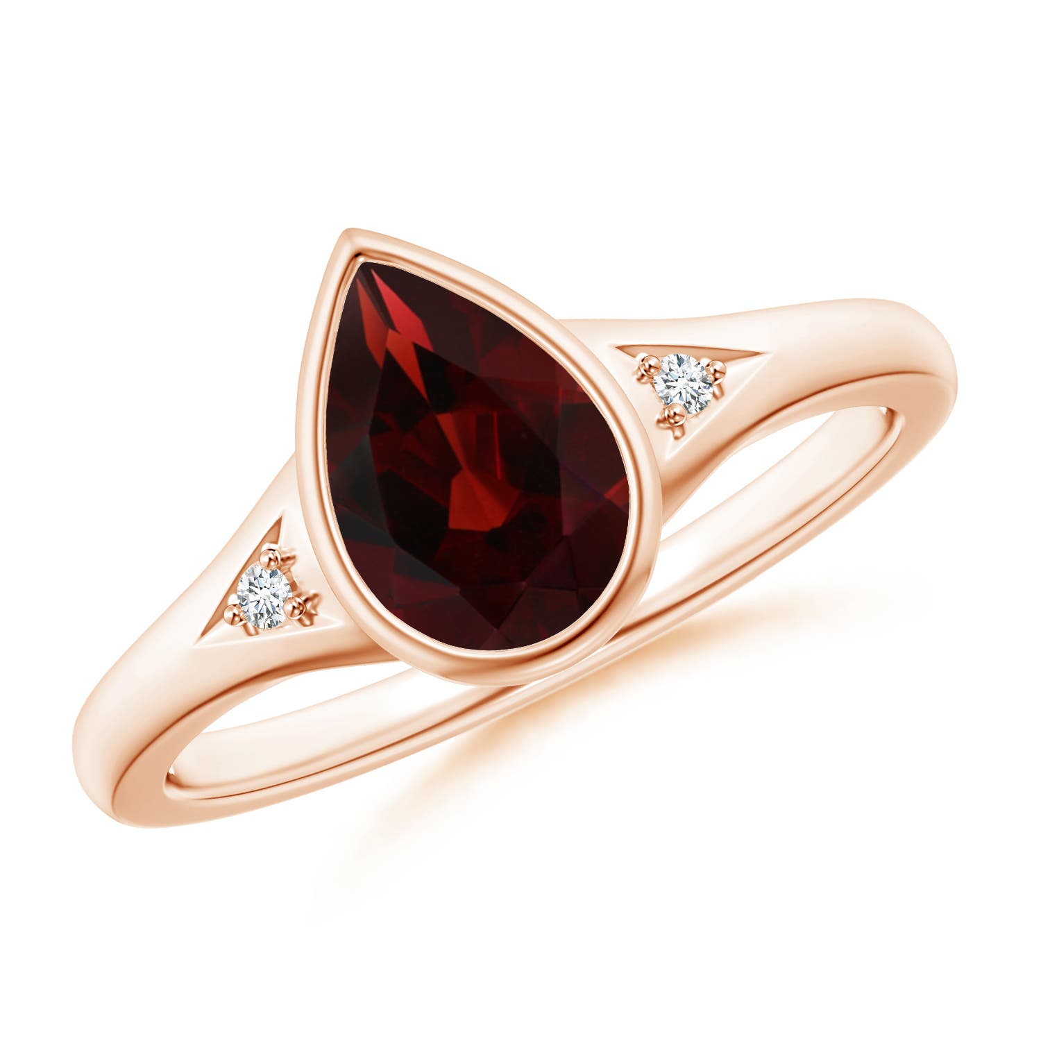 AA - Garnet / 1.52 CT / 14 KT Rose Gold