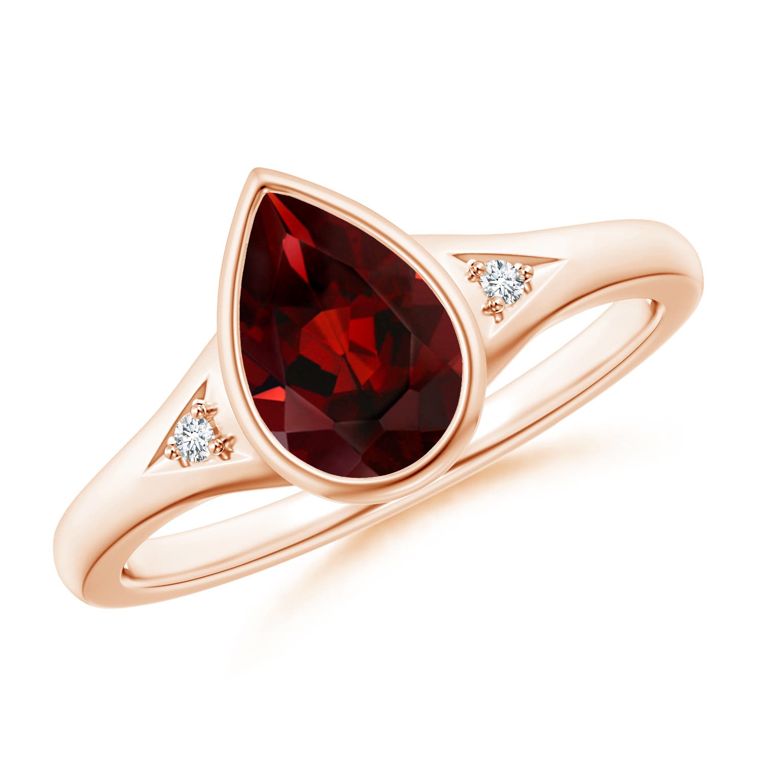 AAA - Garnet / 1.52 CT / 14 KT Rose Gold