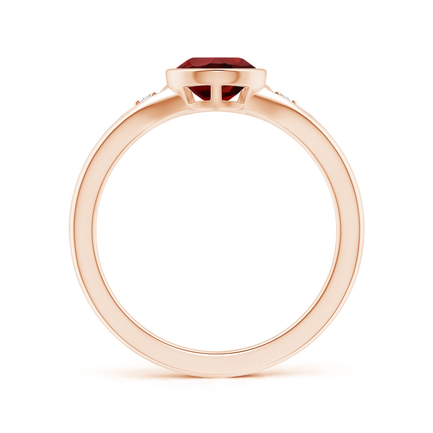 AAAA - Garnet / 1.52 CT / 14 KT Rose Gold