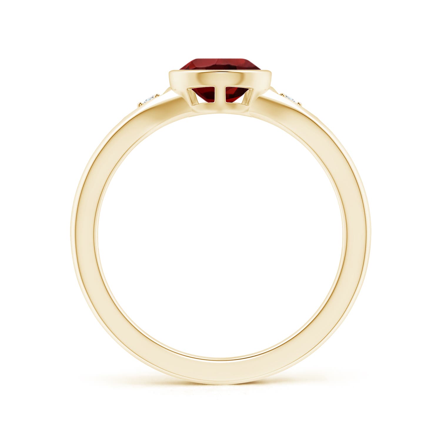 AAAA - Garnet / 1.52 CT / 14 KT Yellow Gold