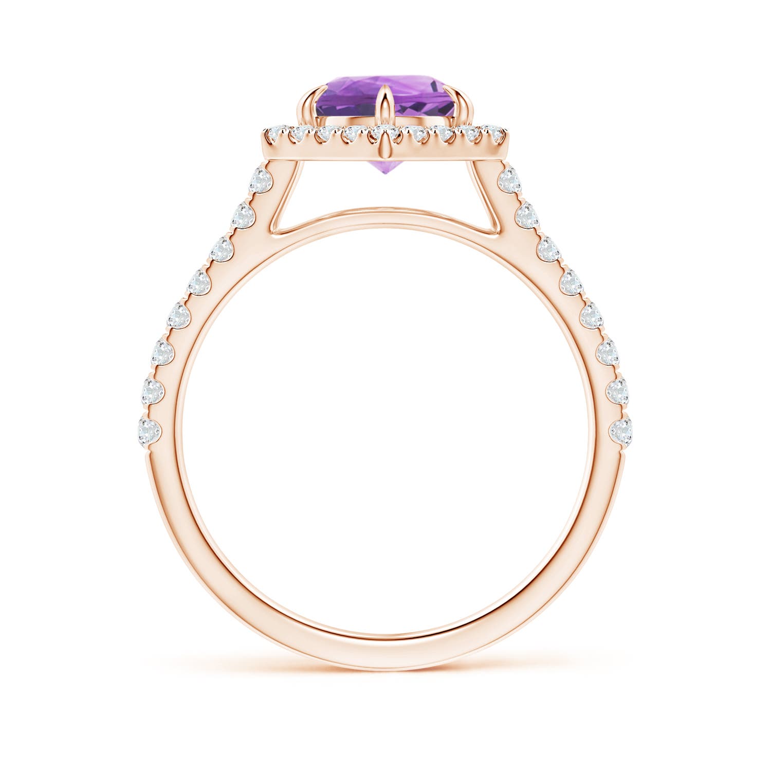 A - Amethyst / 1.57 CT / 14 KT Rose Gold