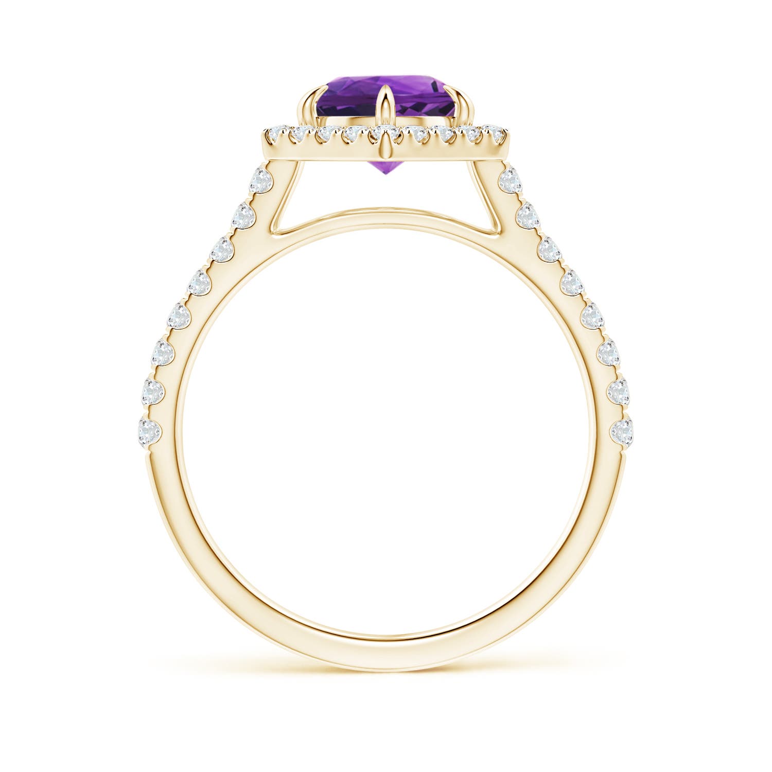 AAAA - Amethyst / 1.57 CT / 14 KT Yellow Gold