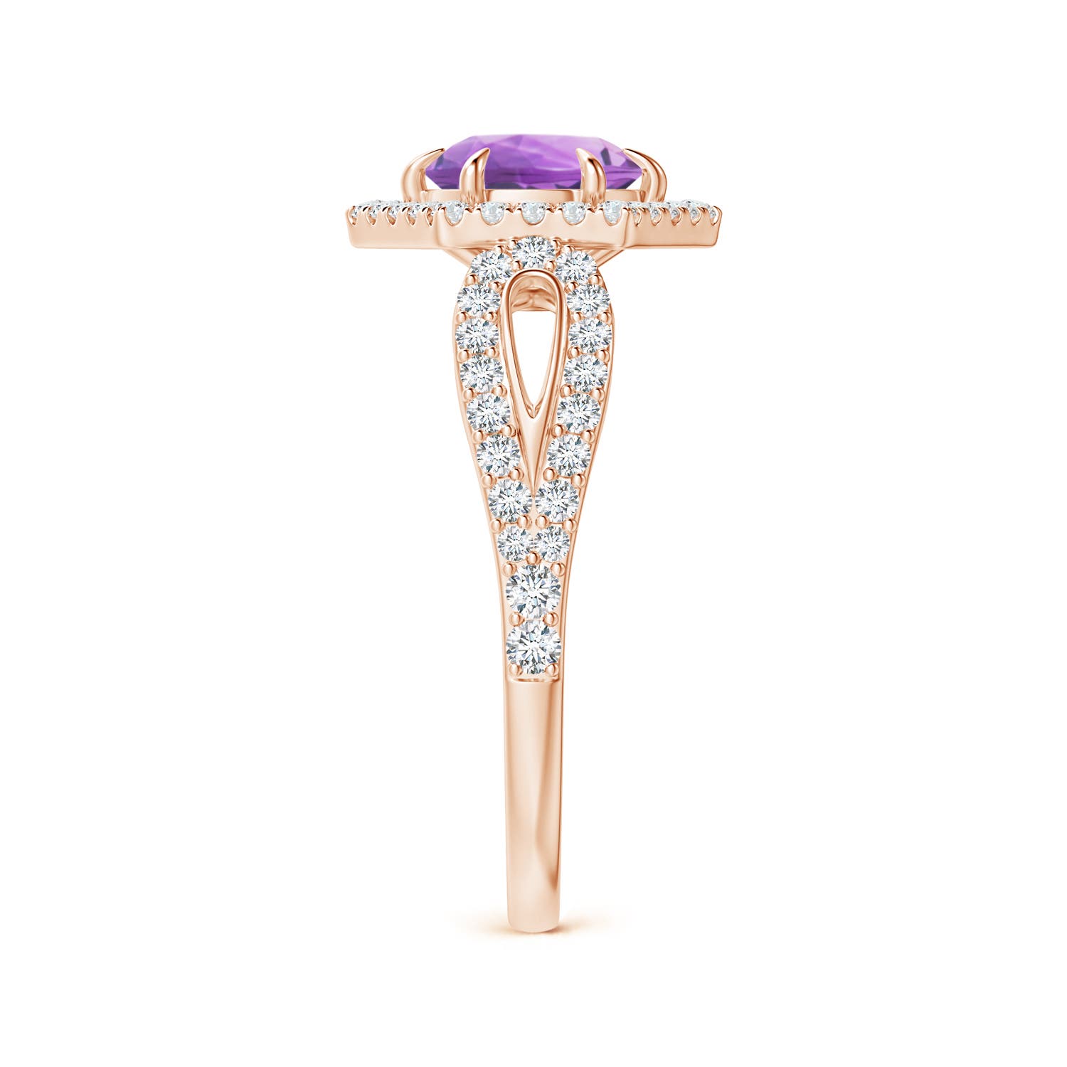 A - Amethyst / 1.26 CT / 14 KT Rose Gold