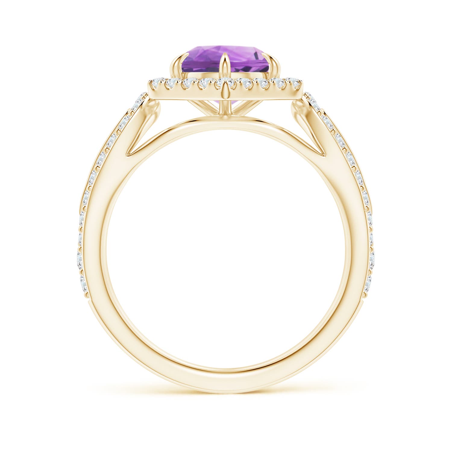 A - Amethyst / 1.75 CT / 14 KT Yellow Gold