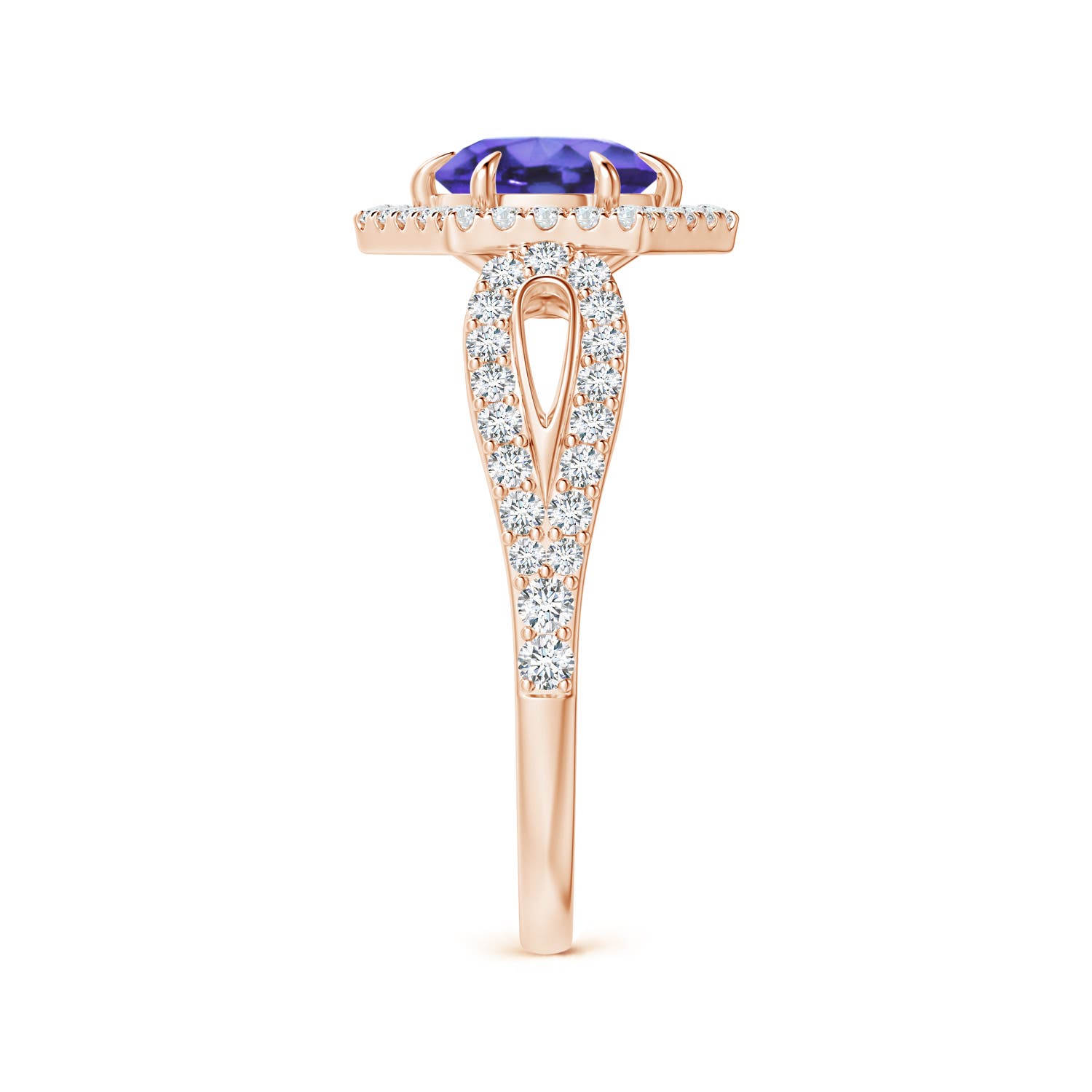 AA - Tanzanite / 1.36 CT / 14 KT Rose Gold