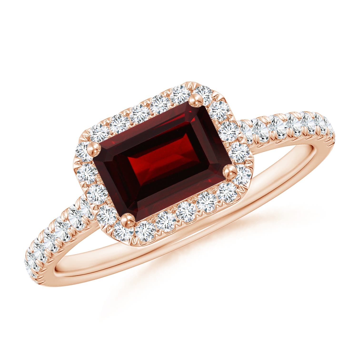 AA - Garnet / 1.55 CT / 14 KT Rose Gold