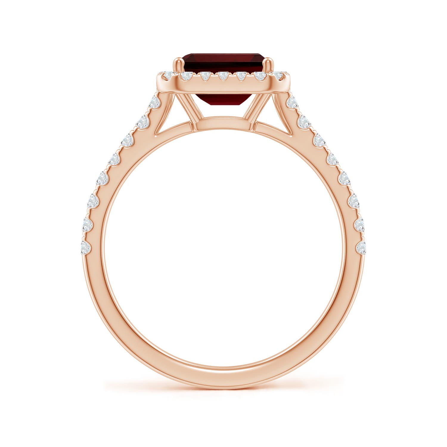 AA - Garnet / 1.55 CT / 14 KT Rose Gold