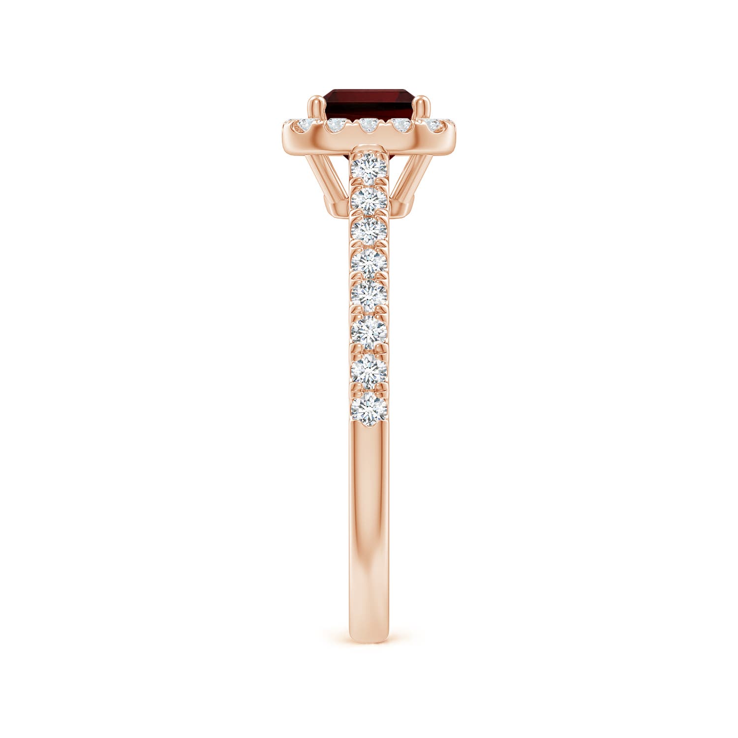 AA - Garnet / 1.55 CT / 14 KT Rose Gold