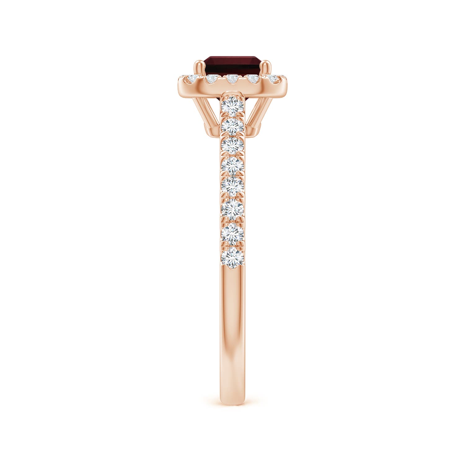 AAA - Garnet / 1.55 CT / 14 KT Rose Gold