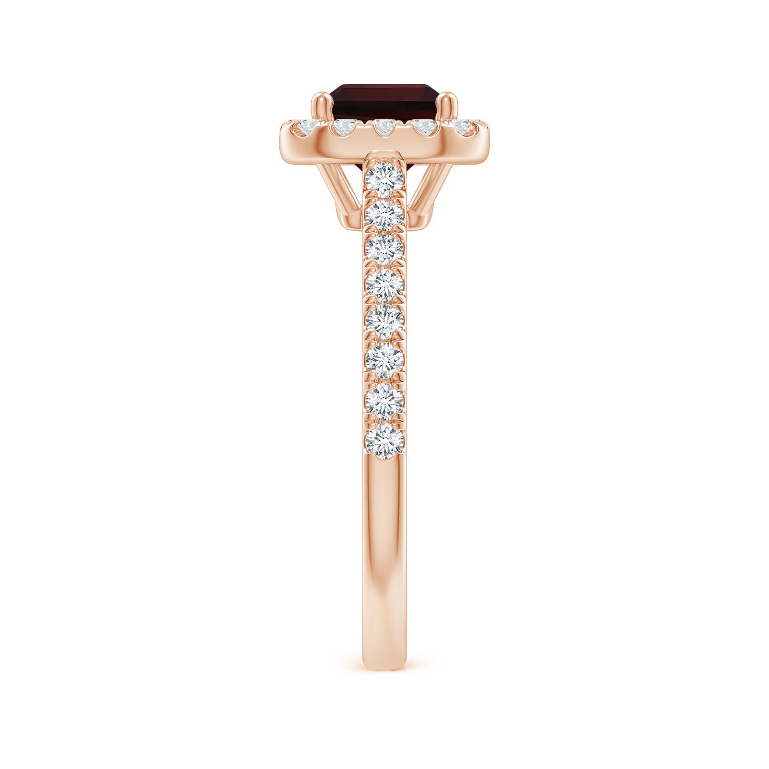 A - Garnet / 2.23 CT / 14 KT Rose Gold