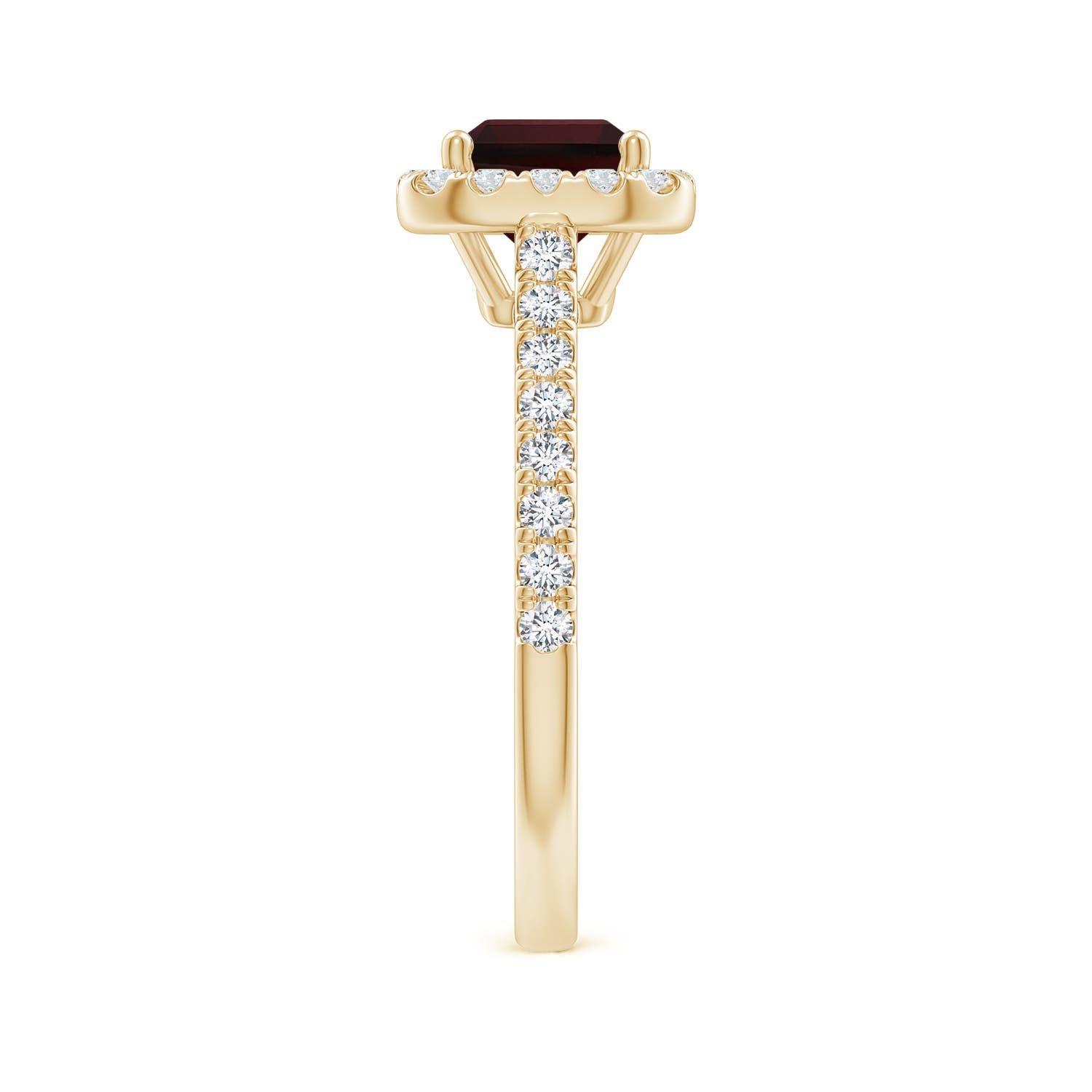 A - Garnet / 2.23 CT / 14 KT Yellow Gold