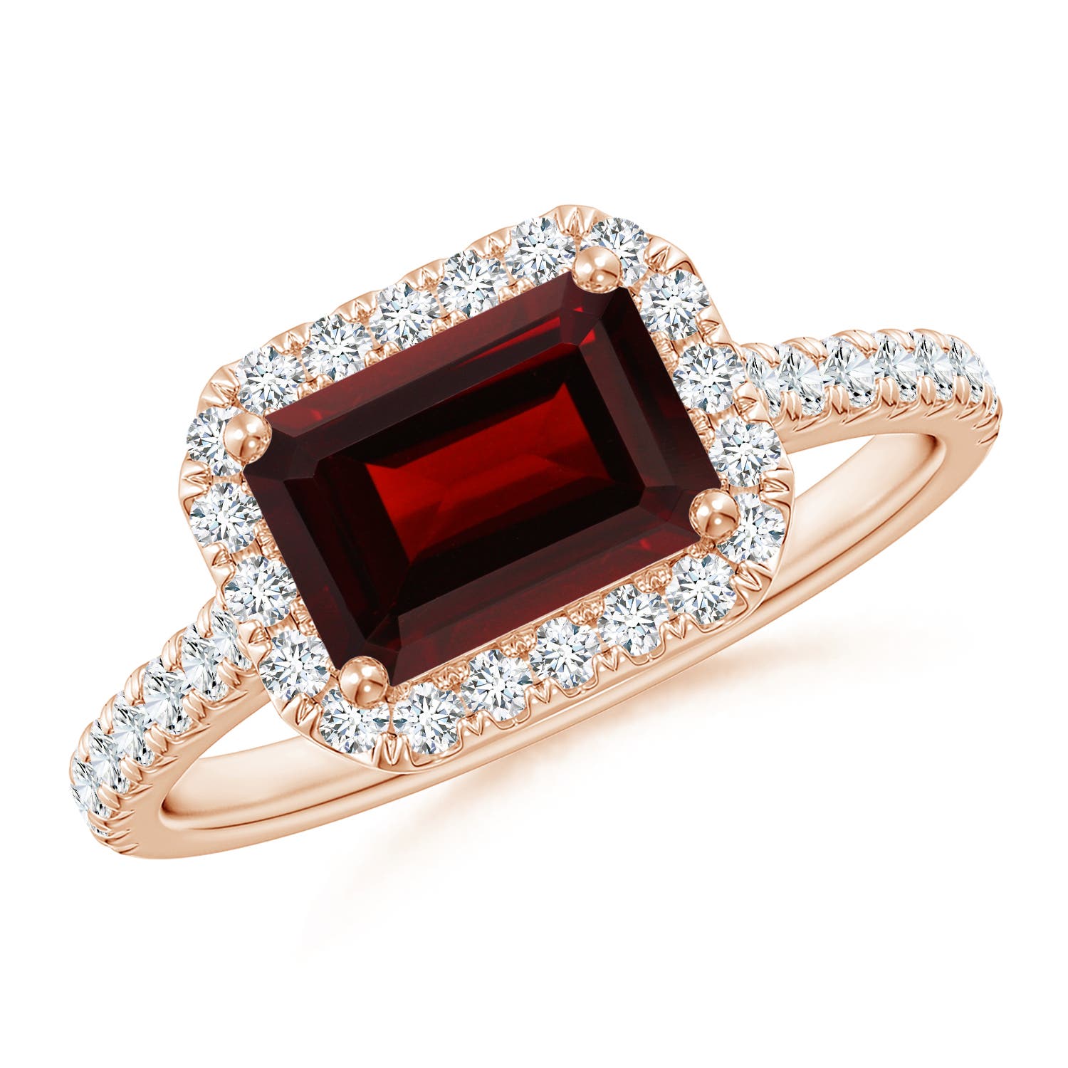 AA - Garnet / 2.23 CT / 14 KT Rose Gold