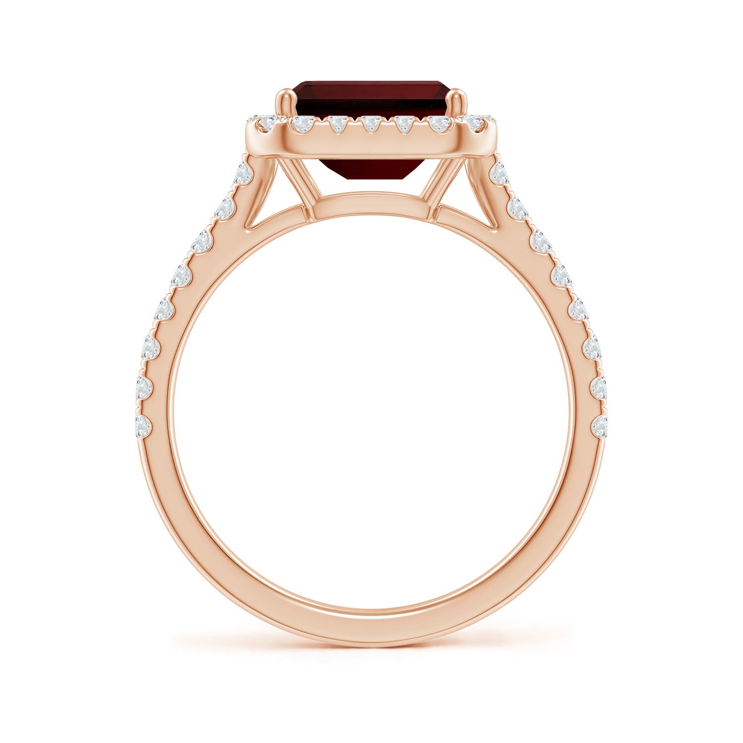 AA - Garnet / 2.23 CT / 14 KT Rose Gold