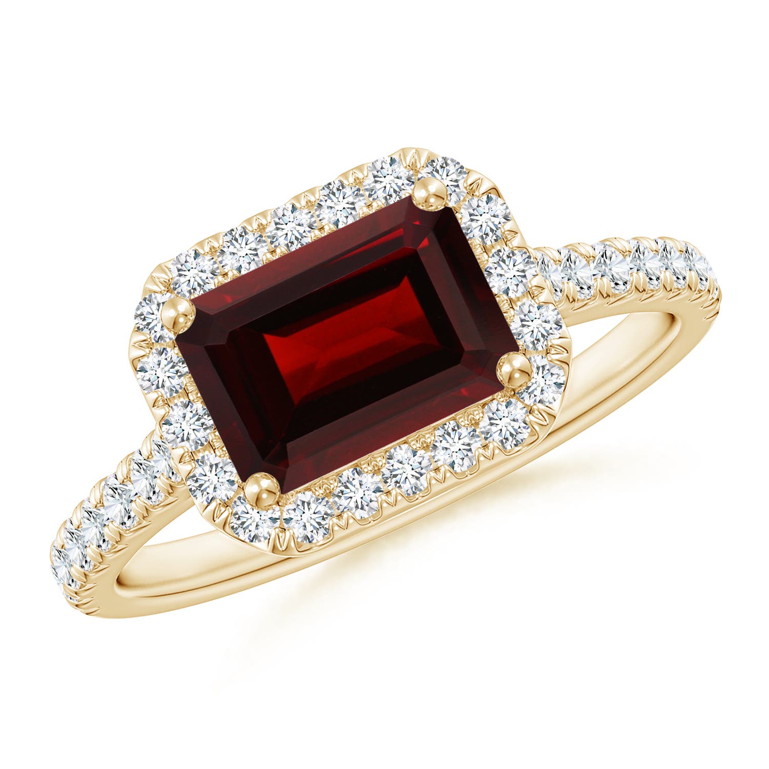 AA - Garnet / 2.23 CT / 14 KT Yellow Gold