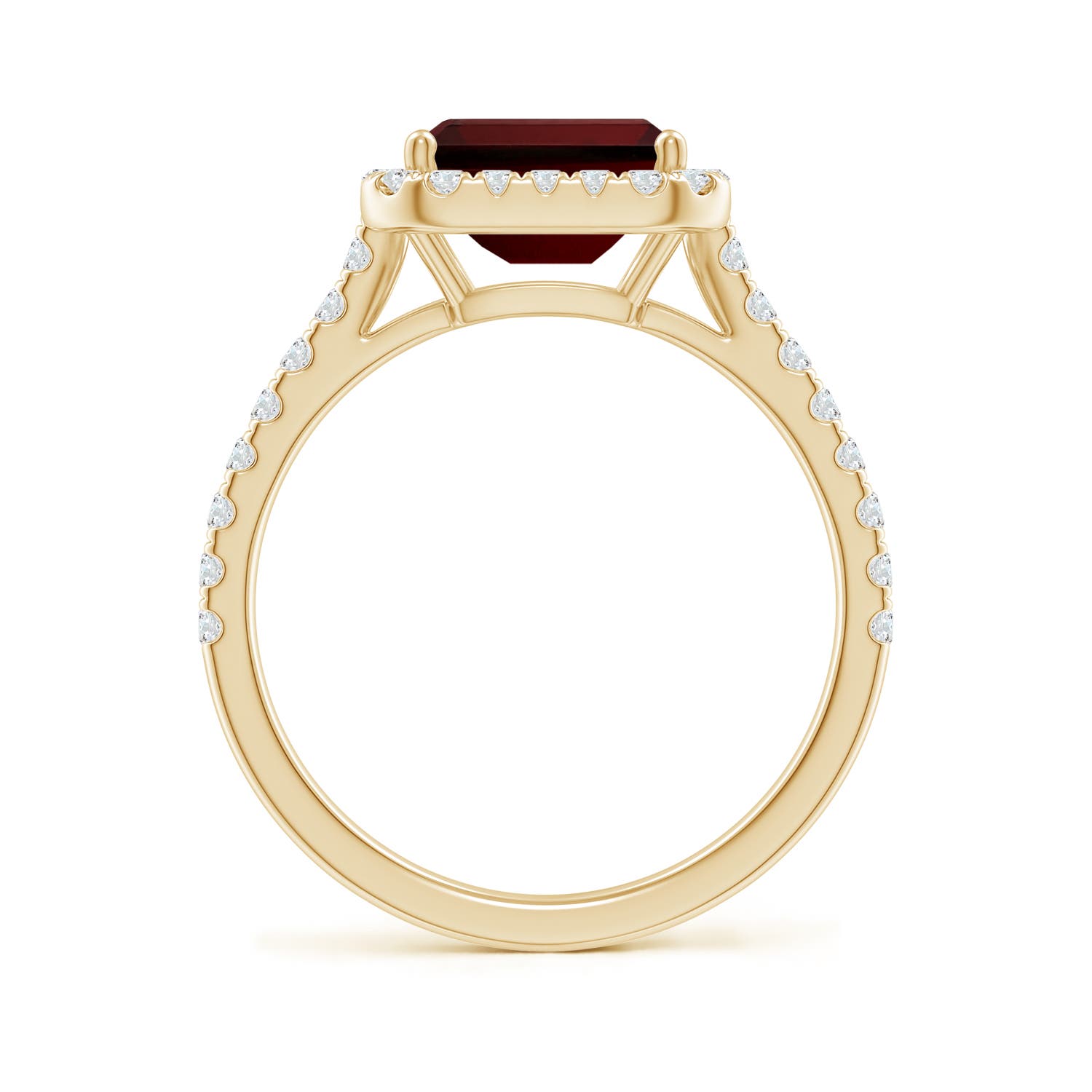 AA - Garnet / 2.23 CT / 14 KT Yellow Gold