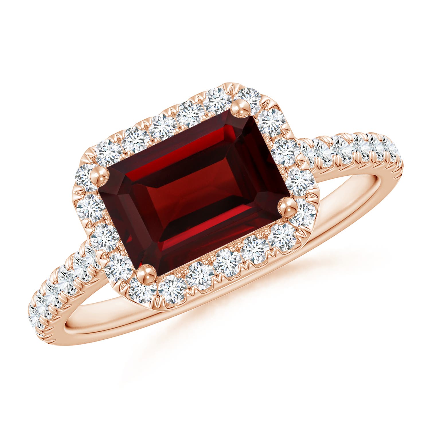 AAA - Garnet / 2.23 CT / 14 KT Rose Gold