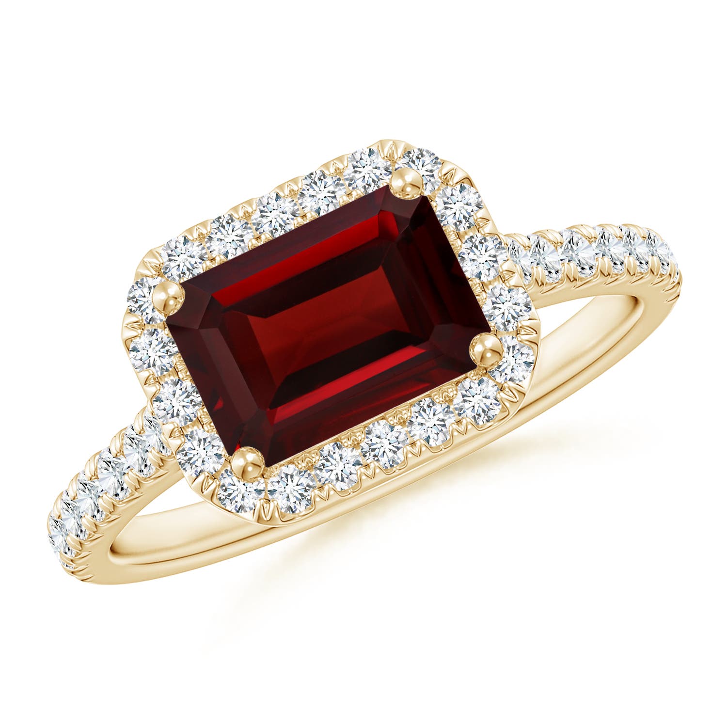 AAA - Garnet / 2.23 CT / 14 KT Yellow Gold