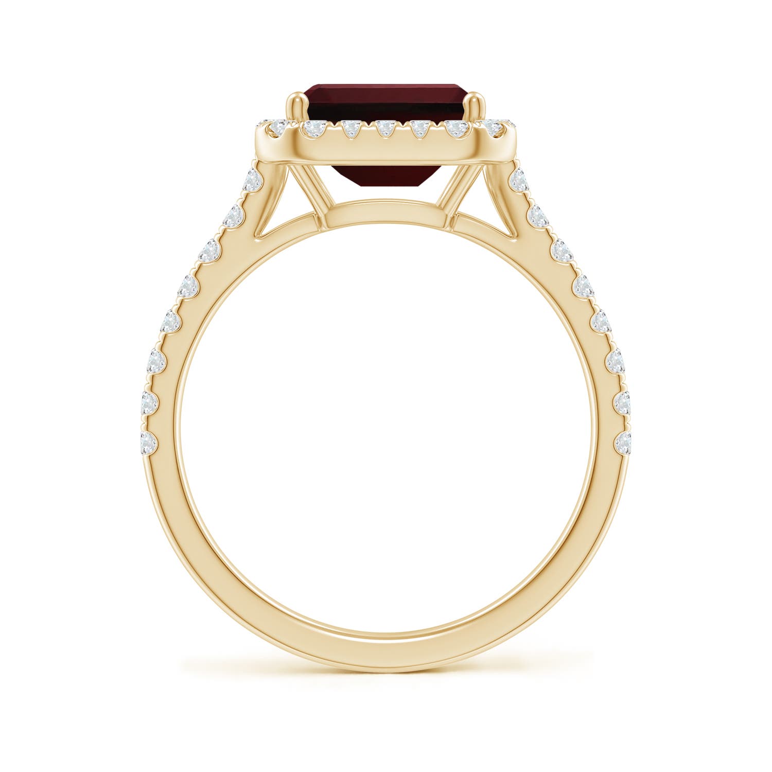 AAA - Garnet / 2.23 CT / 14 KT Yellow Gold