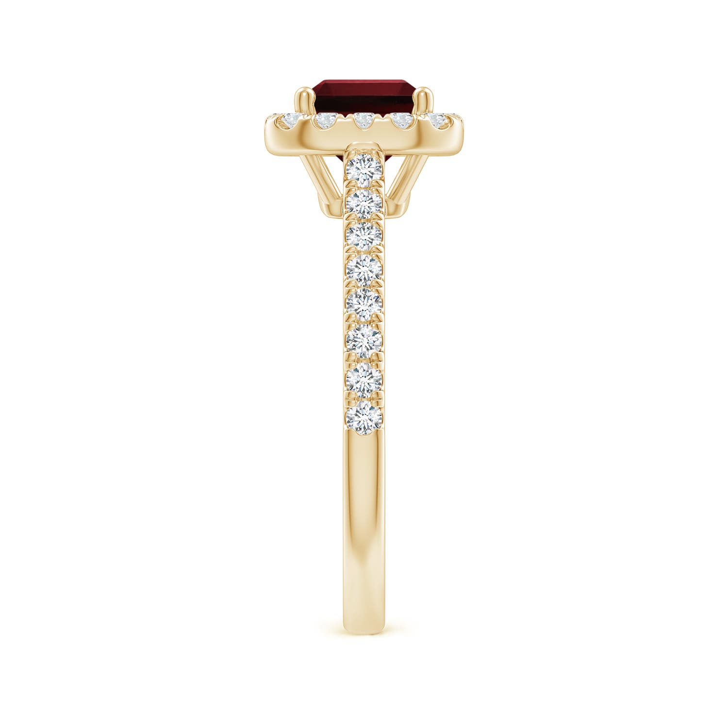 AAAA - Garnet / 2.23 CT / 14 KT Yellow Gold