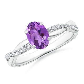 Oval AA Amethyst