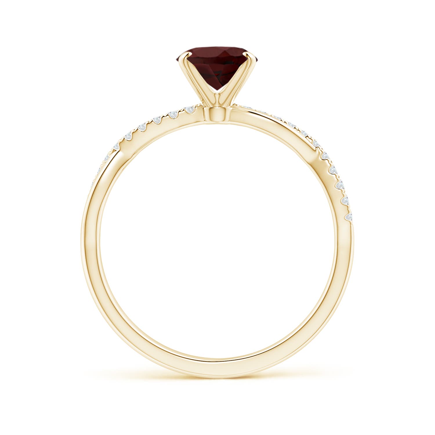 AA - Garnet / 1.56 CT / 14 KT Yellow Gold