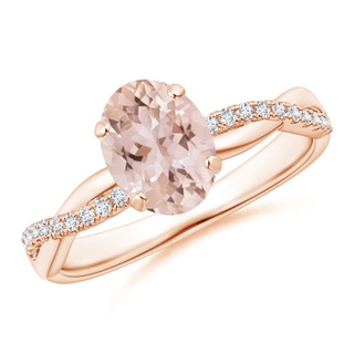 Oval AAA Morganite