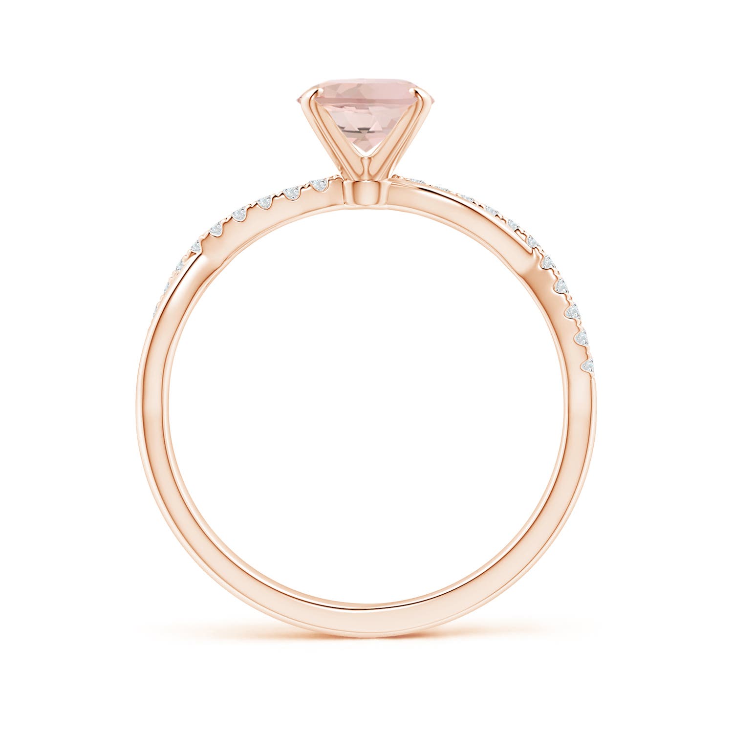 AAA - Morganite / 1.21 CT / 14 KT Rose Gold