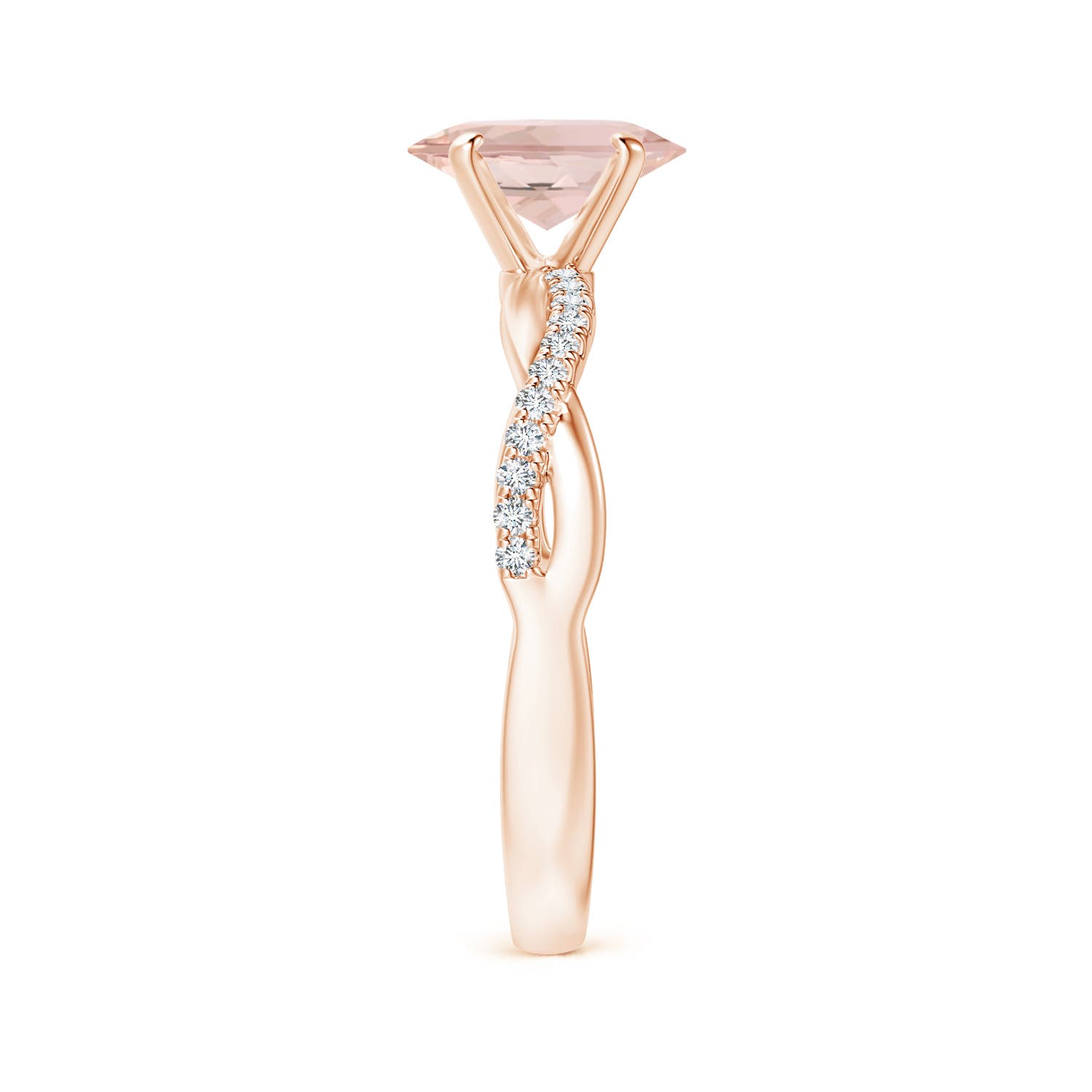 AAA - Morganite / 1.21 CT / 14 KT Rose Gold