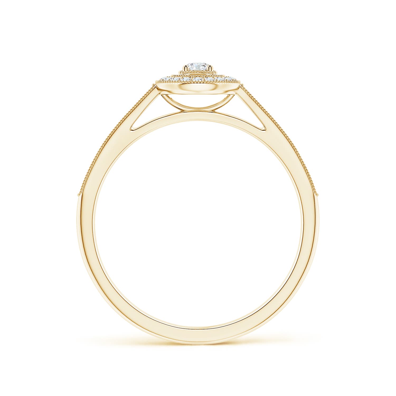 G, VS2 / 0.18 CT / 14 KT Yellow Gold