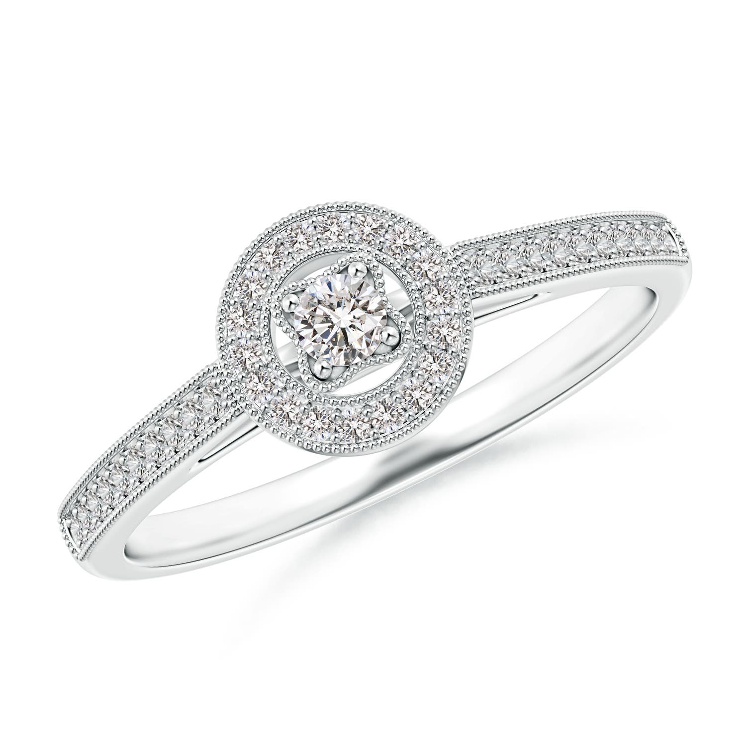 I-J, I1-I2 / 0.18 CT / 14 KT White Gold