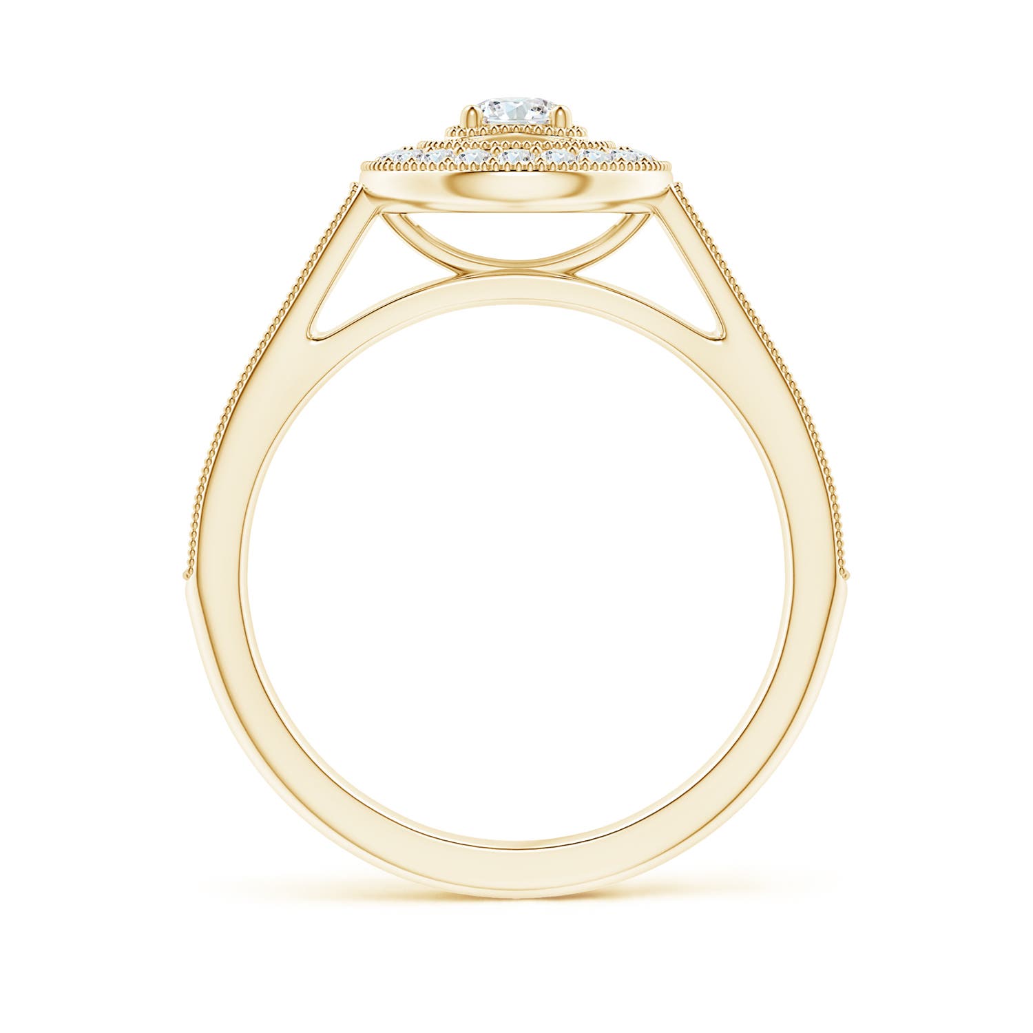 G, VS2 / 0.46 CT / 14 KT Yellow Gold