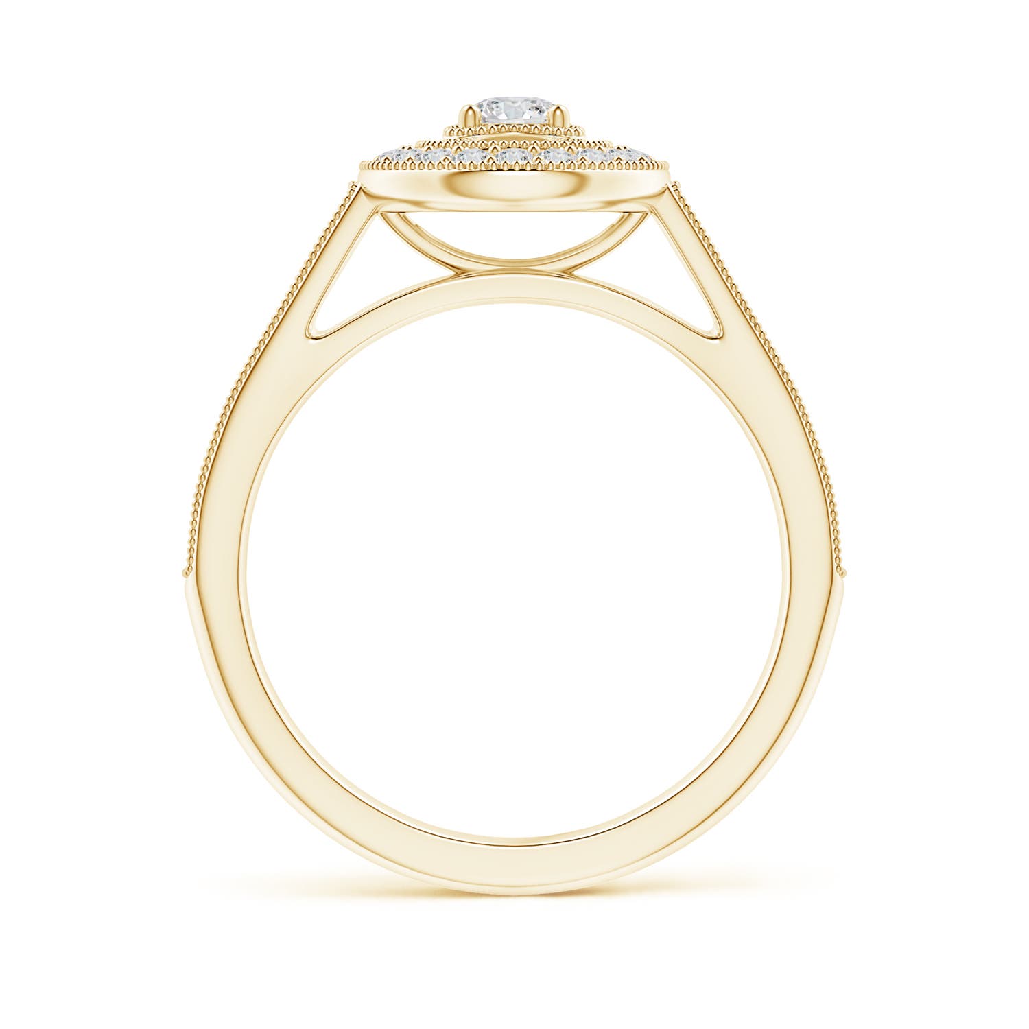 H, SI2 / 0.46 CT / 14 KT Yellow Gold