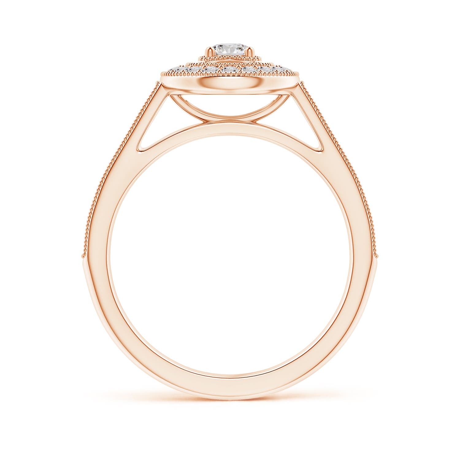 I-J, I1-I2 / 0.46 CT / 14 KT Rose Gold