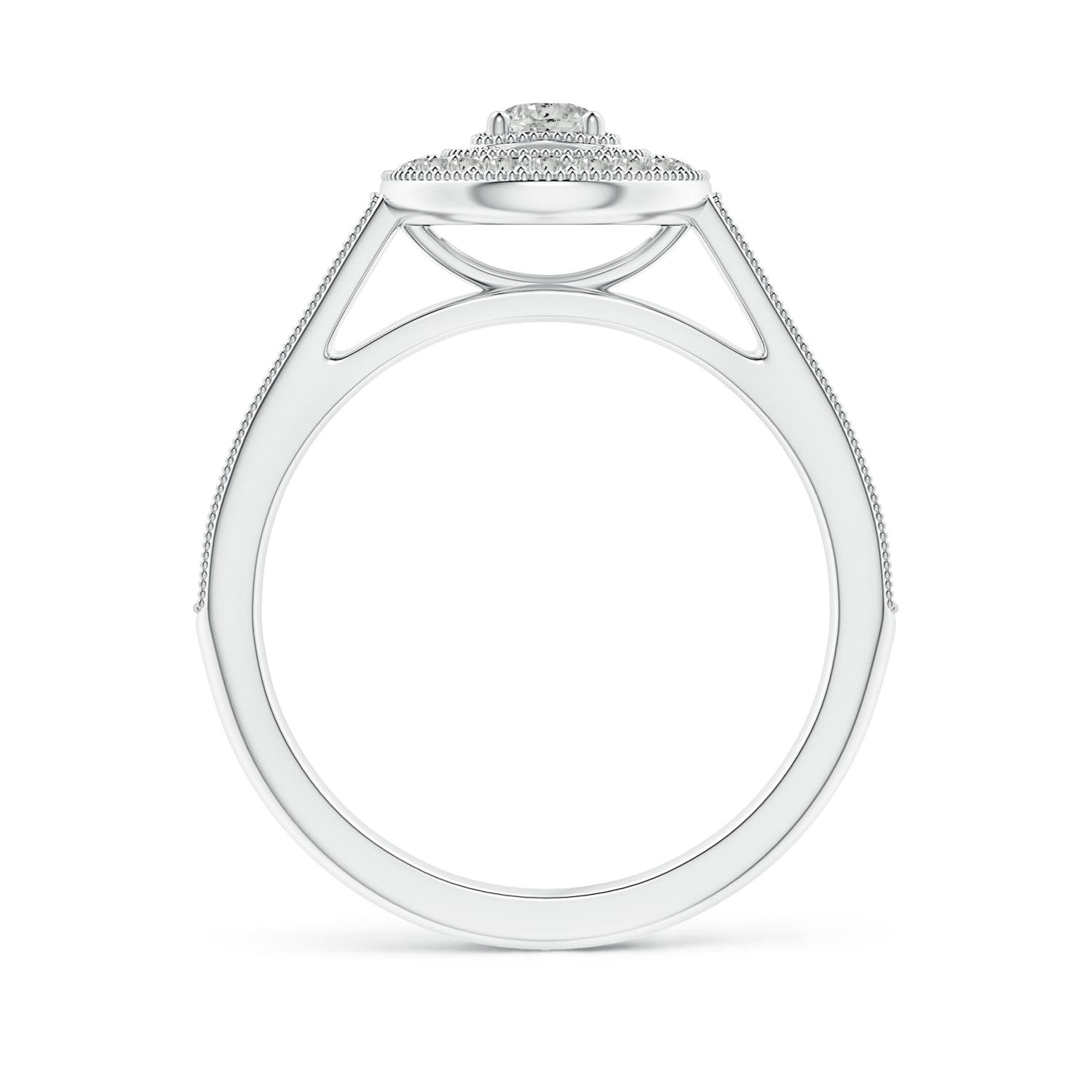 K, I3 / 0.46 CT / 14 KT White Gold