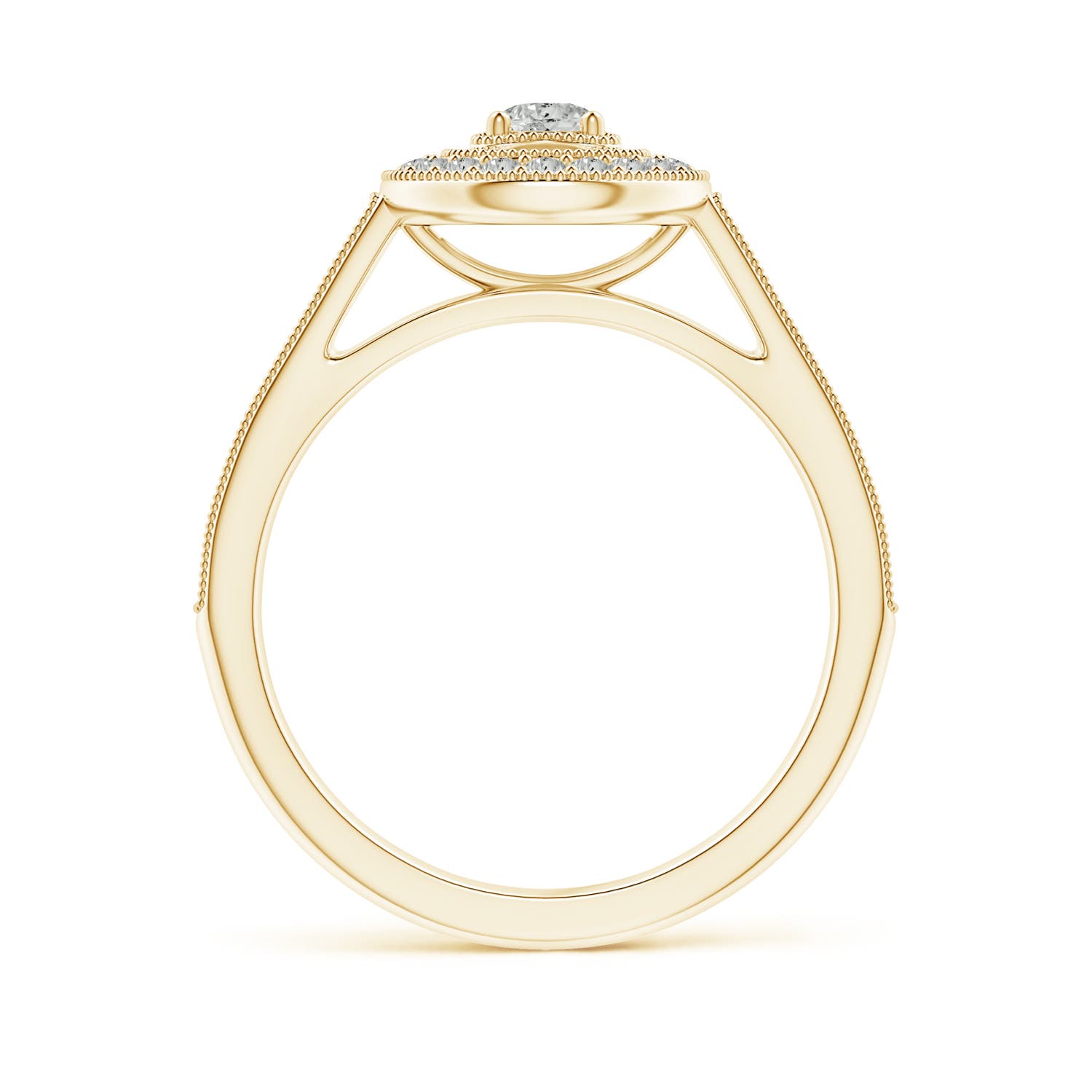 K, I3 / 0.46 CT / 14 KT Yellow Gold