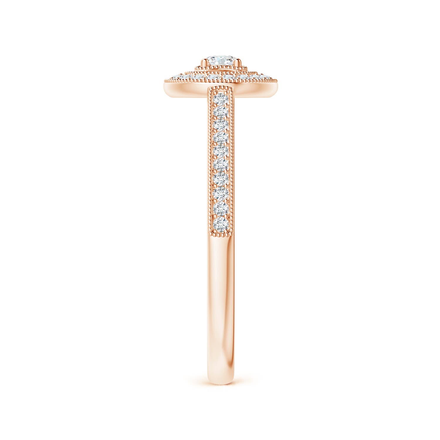 G, VS2 / 0.31 CT / 14 KT Rose Gold