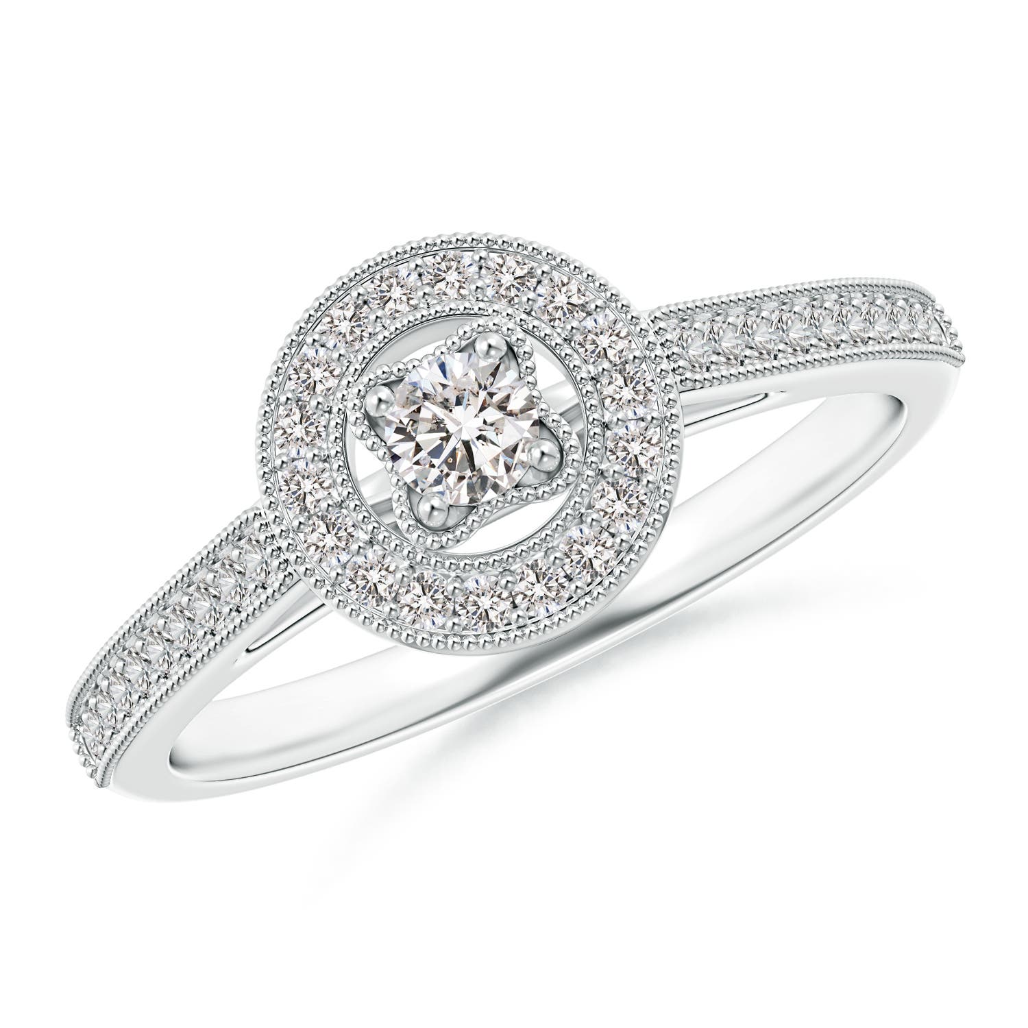 I-J, I1-I2 / 0.31 CT / 14 KT White Gold